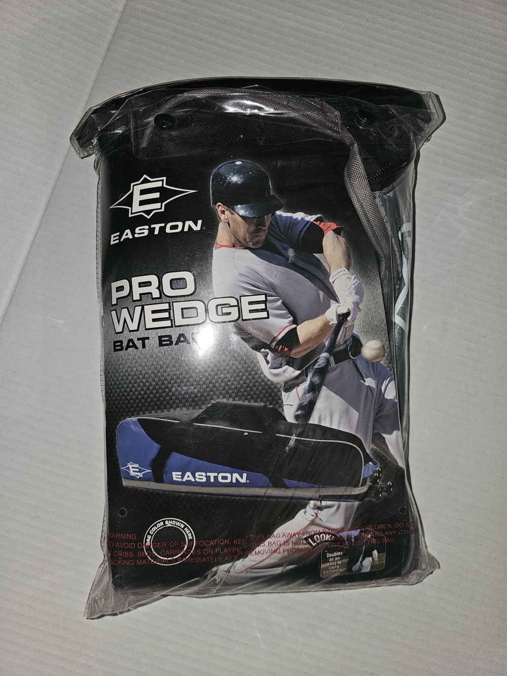 Easton Pro Wedge Bat Bag - Black and Blue